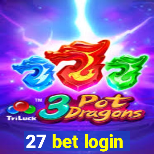 27 bet login